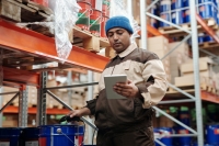 A logistics manager